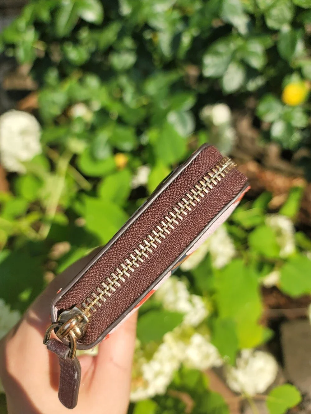Kate Spade Floral Continental Leather Wallet